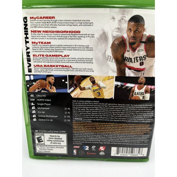 NBA 2K21 Lillard (Microsoft Xbox One, 2020) - Picture 4 of 7